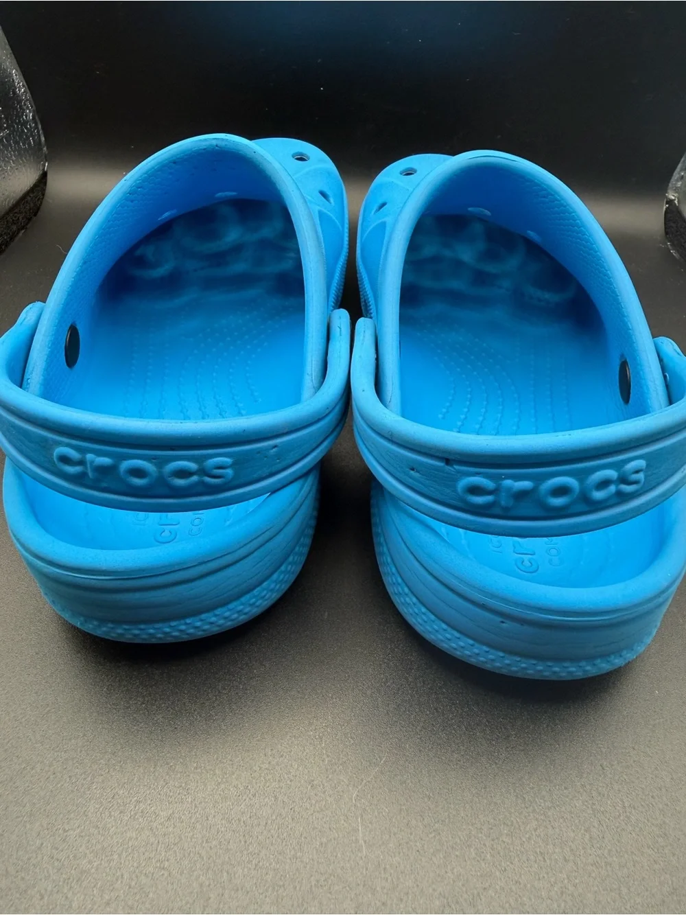 Crocs Unisex-Child Baya Clogs Ocean Blue Size 13C